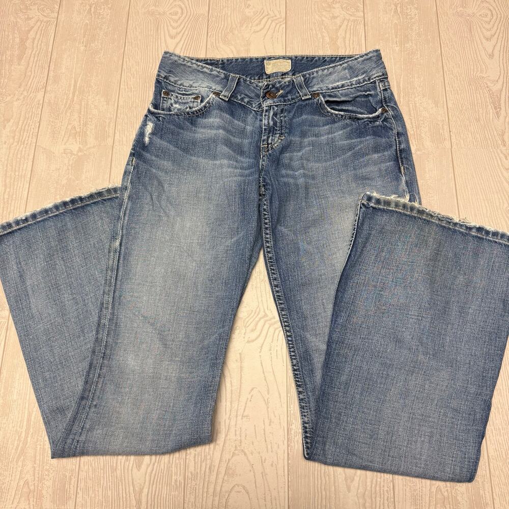 Vintage Y2K BKE Women's Jeans Size 27 Low Rise Bootcut Denim